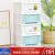 Xitianlong no installation storage cabinet seam storage cabinet children's simple wardrobe underwear bedside table baby toy storage box Snack cabinet 4 layers