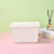 Storage box with lid, toy storage box with lid, plastic box 4.5L