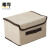 Huixun foldable cloth art storage small storage box cloth art finishing box basket desktop covered storage small foldable household wardrobe underwear storage box