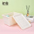 Storage box with lid, toy storage box with lid, plastic box 4.5L