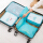 Travel Bag - light blue six piece set