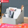 Remote desktop storage box - gray