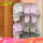 Non perforated wall hanging bathroom one change four shoe rack