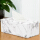 Large leather tissue box - marble