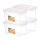 8L portable toy storage box