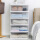 Transparent five layer storage cabinet 54 * 40 * 102CM