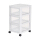 White three layer cabinet